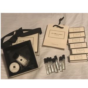 jo malone creme, soap, and perfume